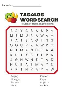 9 Easy Tagalog Words For The Environment .